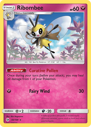 Ribombee, Sun & Moon 93