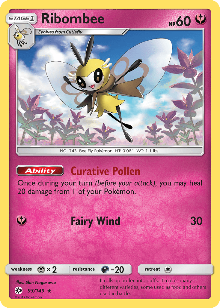 Ribombee, Sun & Moon 93