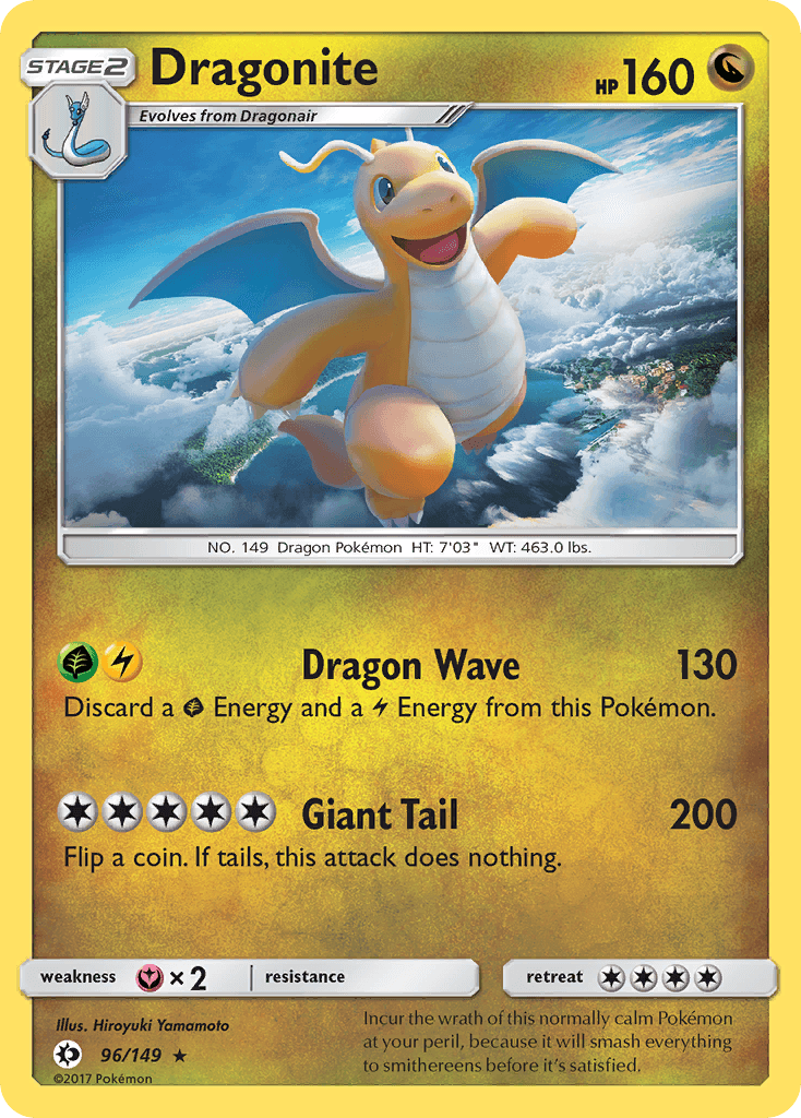 Dragonite, Sun & Moon 96