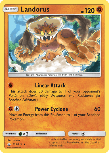 Landorus, Unbroken Bonds 103