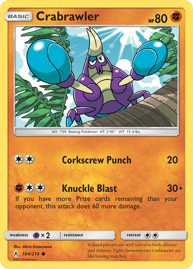 Crabrawler, Unbroken Bonds 104