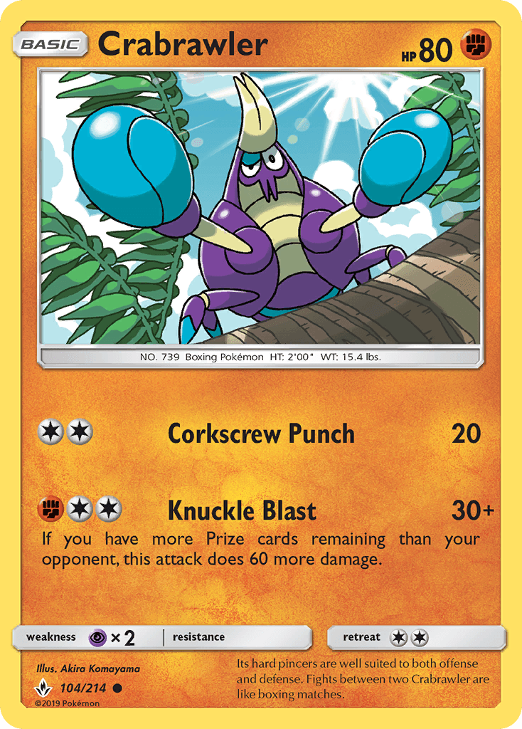 Crabrawler, Unbroken Bonds 104