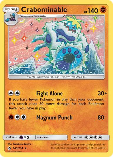 Crabominable, Unbroken Bonds 105