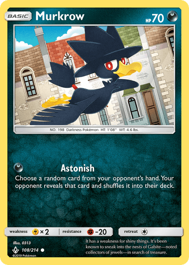 Murkrow, Unbroken Bonds 108