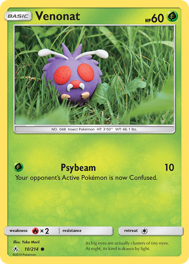 Venonat, Unbroken Bonds 10