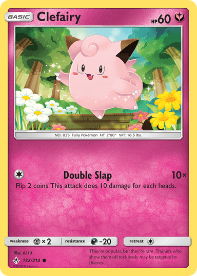 Clefairy, Unbroken Bonds 132