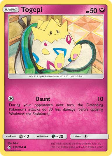 Togepi, Unbroken Bonds 136