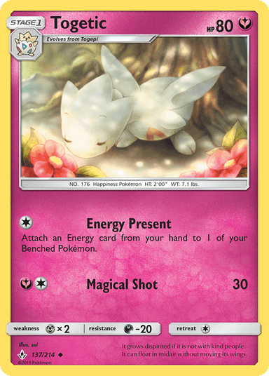 Togetic, Unbroken Bonds 137
