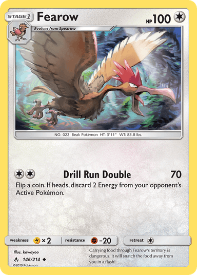 Fearow, Unbroken Bonds 146