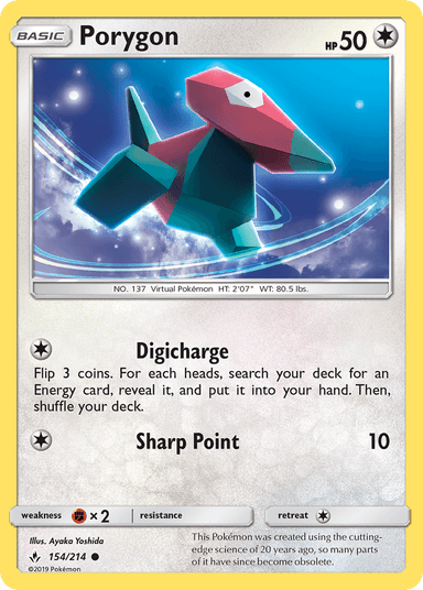 Porygon, Unbroken Bonds 154