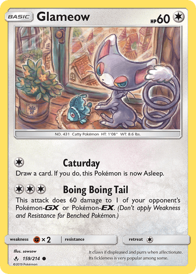 Glameow, Unbroken Bonds 159