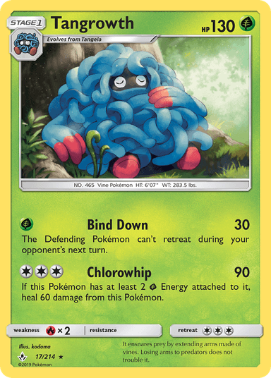 Tangrowth, Unbroken Bonds 17