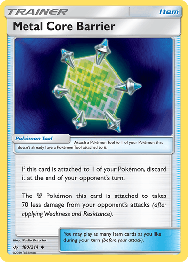 Metal Core Barrier, Unbroken Bonds 180