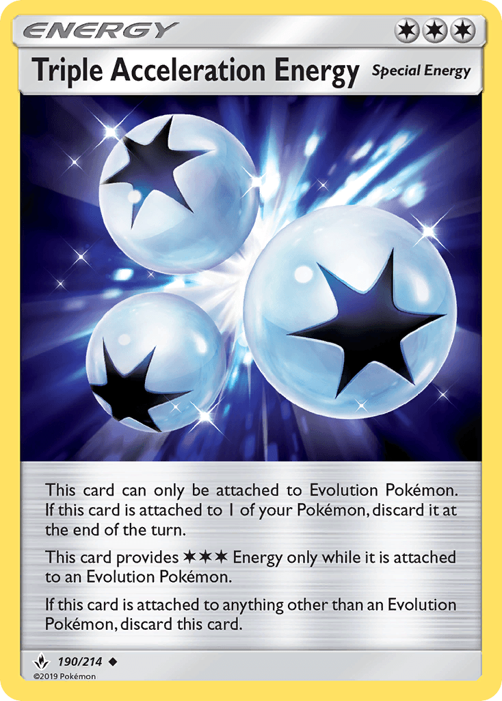 Triple Acceleration Energy, Unbroken Bonds 190