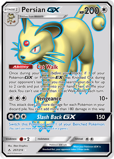 Persian-GX, Unbroken Bonds 207