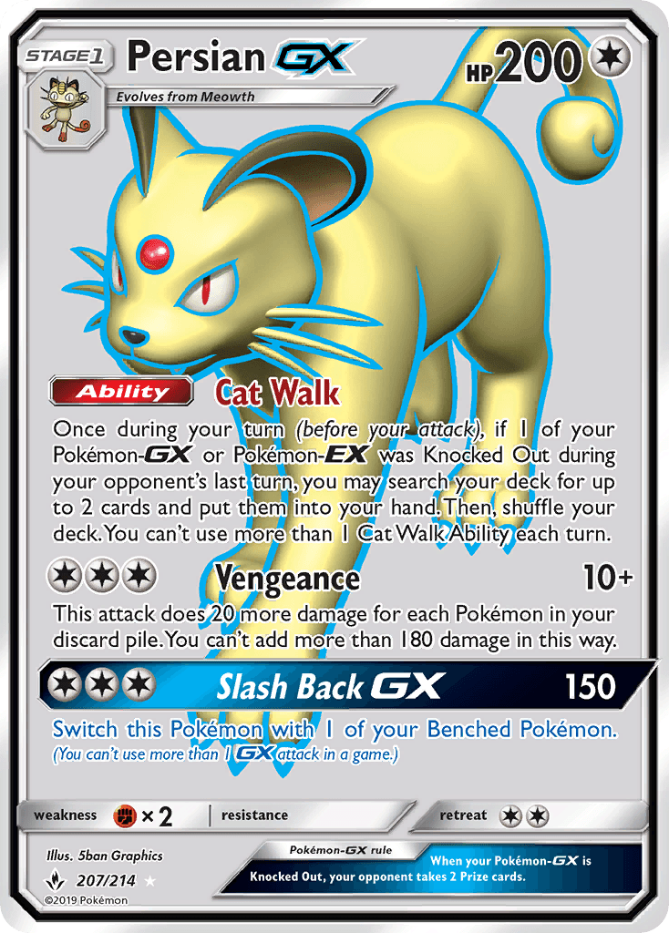 Persian-GX, Unbroken Bonds 207