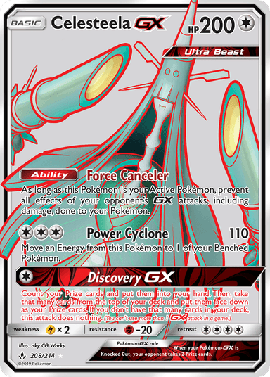 Celesteela-GX, Unbroken Bonds 208