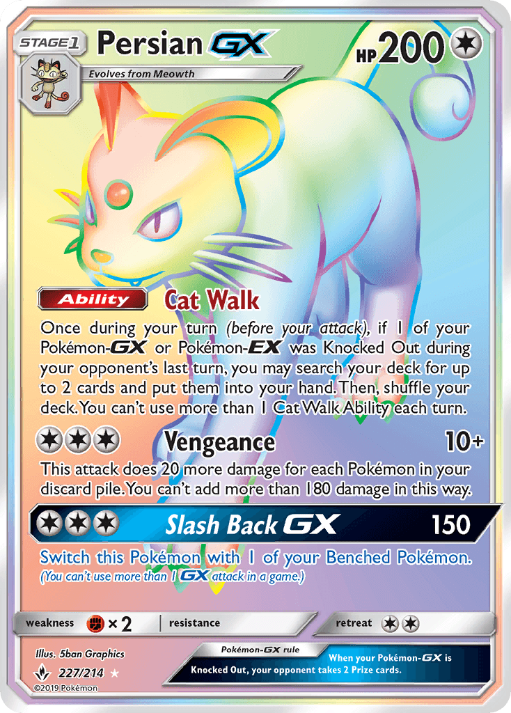 Persian-GX, Unbroken Bonds 227