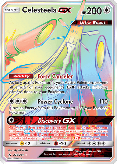 Celesteela-GX, Unbroken Bonds 228