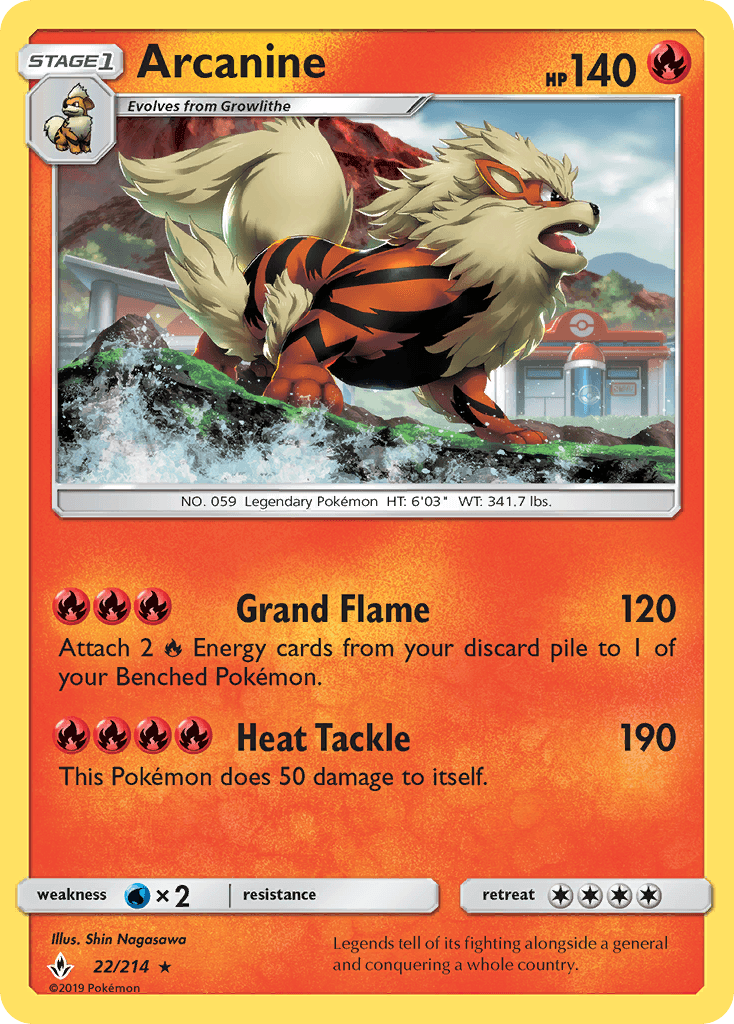 Arcanine, Unbroken Bonds 22
