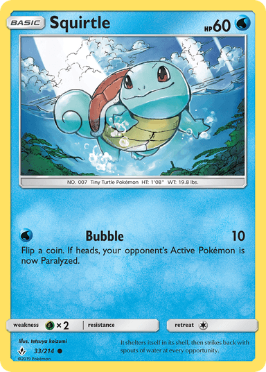 Squirtle, Unbroken Bonds 33