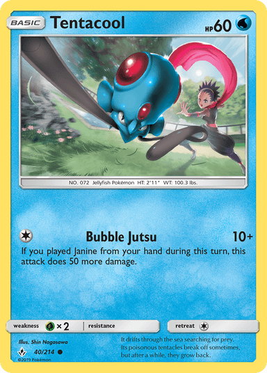Tentacool, Unbroken Bonds 40