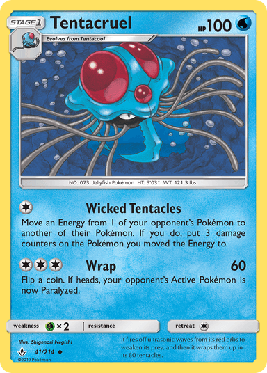 Tentacruel, Unbroken Bonds 41