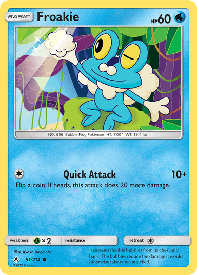 Froakie, Unbroken Bonds 51