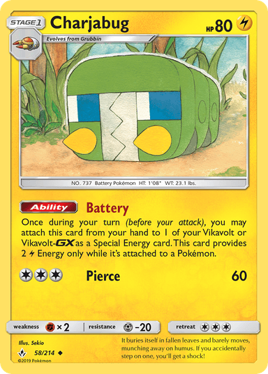 Charjabug, Unbroken Bonds 58