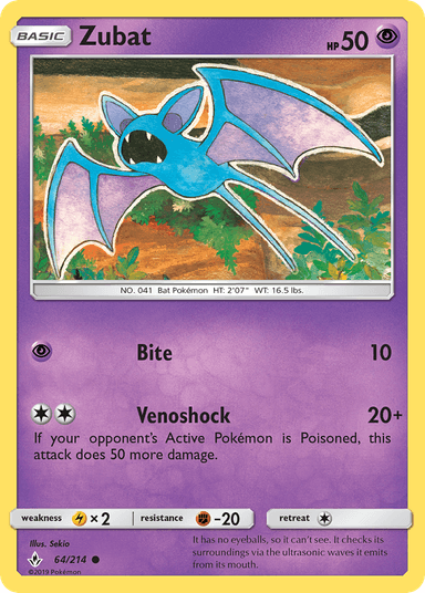 Zubat, Unbroken Bonds 64