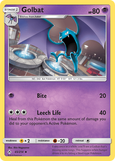 Golbat, Unbroken Bonds 65