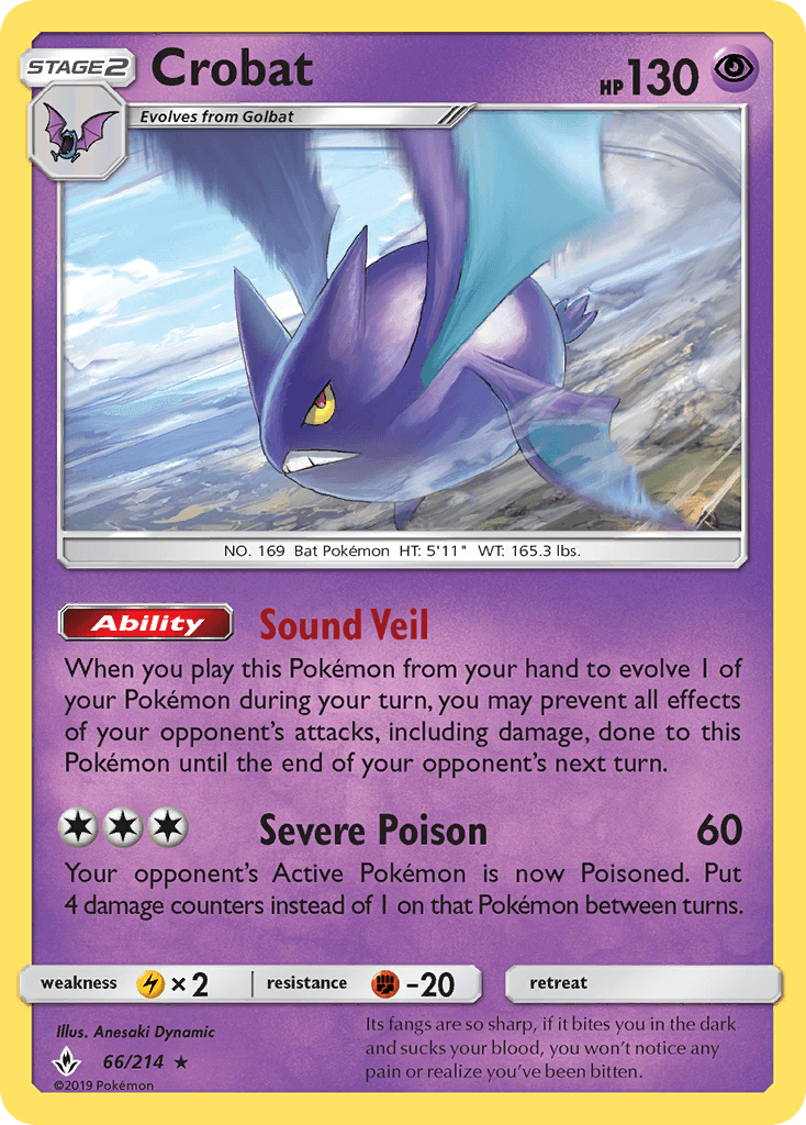Crobat, Unbroken Bonds 66