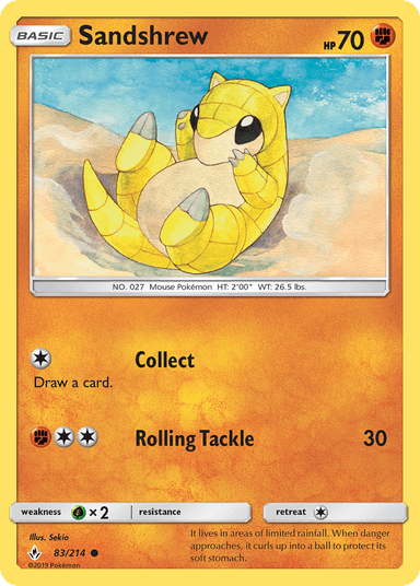 Sandshrew, Unbroken Bonds 83
