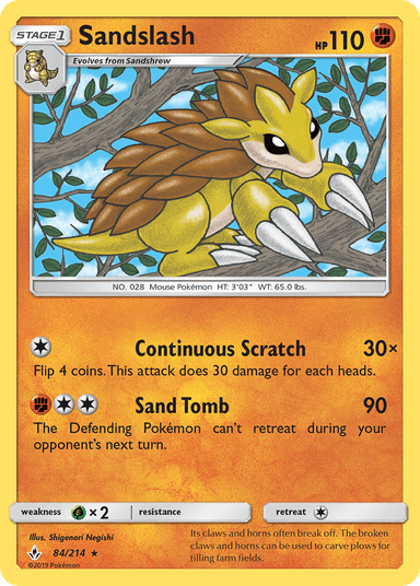 Sandslash, Unbroken Bonds 84