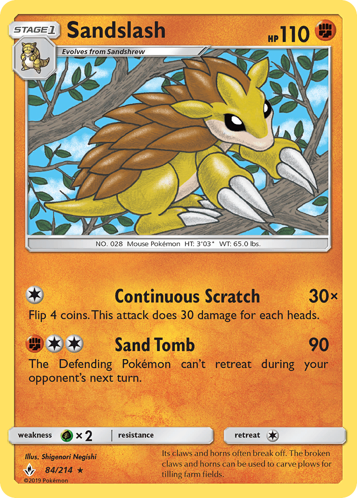 Sandslash, Unbroken Bonds 84