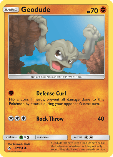 Geodude, Unbroken Bonds 87