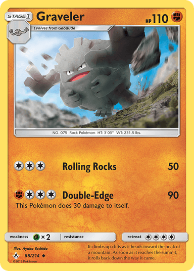 Graveler, Unbroken Bonds 88