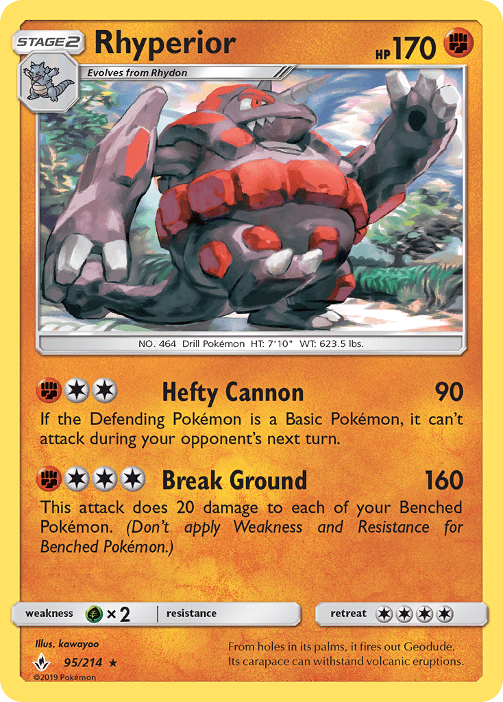 Rhyperior, Unbroken Bonds 95