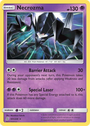 Necrozma, Unified Minds 101