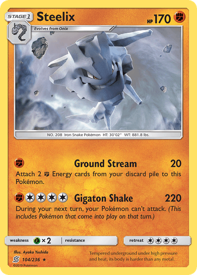 Steelix, Unified Minds 104