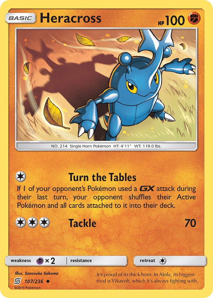 Heracross, Unified Minds 107