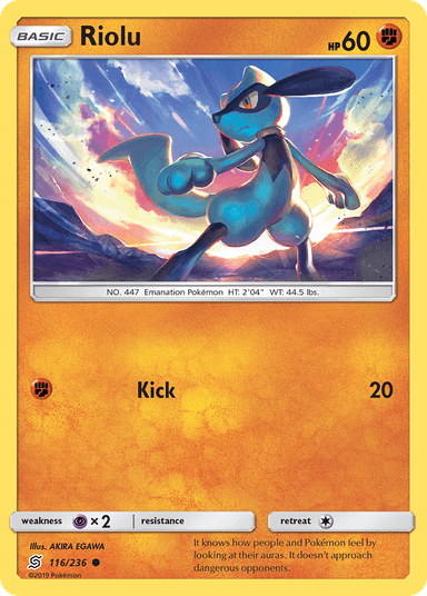 Riolu, Unified Minds 116