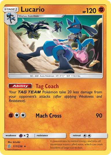 Lucario, Unified Minds 117