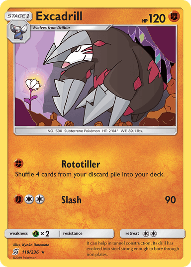 Excadrill, Unified Minds 119