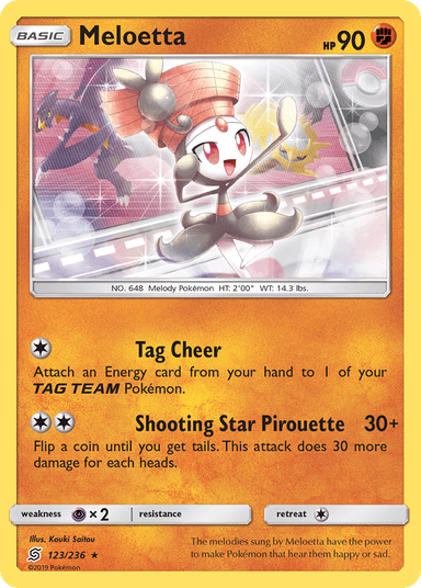 Meloetta, Unified Minds 123