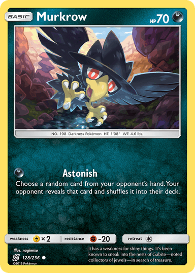 Murkrow, Unified Minds 128