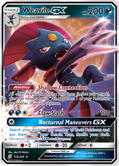 Weavile-GX, Unified Minds 132
