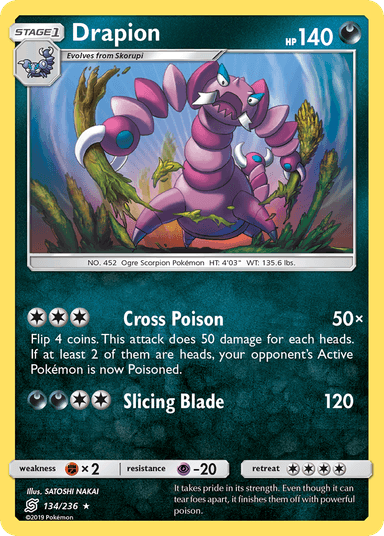 Drapion, Unified Minds 134