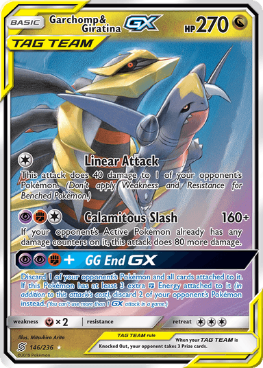 Garchomp & Giratina-GX, Unified Minds 146