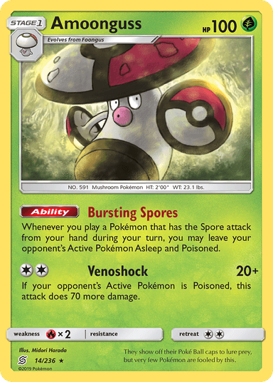Amoonguss, Unified Minds 14